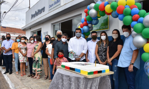 Entrega de obras marca comemorações dos 60 anos de Ouro Velho