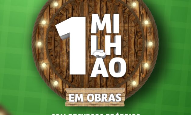 Em apenas 06 meses de gestão, prefeito Augusto Valadares lança pacote de obras que somam 1 milhão de reais