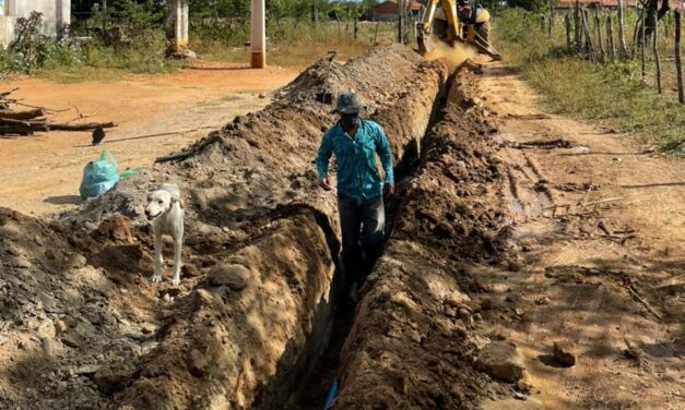 Prefeitura de Ouro Velho inicia obra de ampliação da adutora de Boa Vista dos Barões