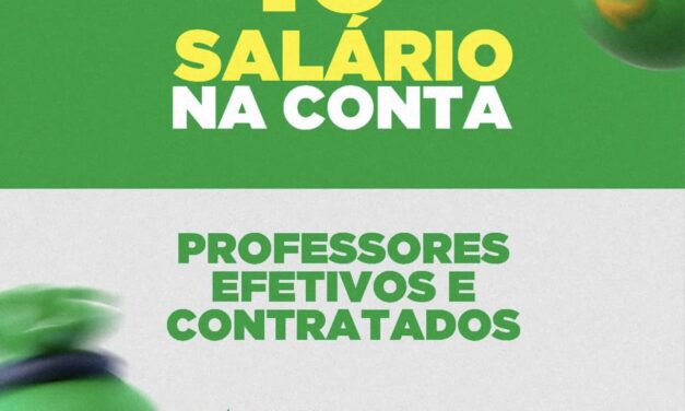 Prefeitura de Ouro Velho anuncia pagamento do 16° salário para os professores efetivos e contratados