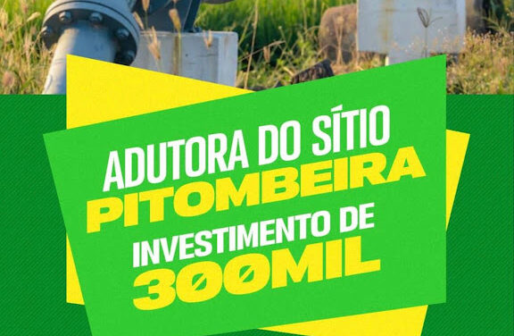 Com recursos próprios, prefeitura de Ouro Velho realiza construção de mais uma adutora na zona rural