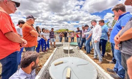 Prefeito de Ouro Velho inaugura projeto pioneiro voltado ao ‘Programa de Irrigação de Palma Forrageira’