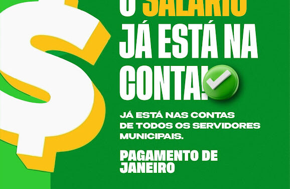 Prefeitura de Ouro Velho paga salários de janeiro dos servidores municipais