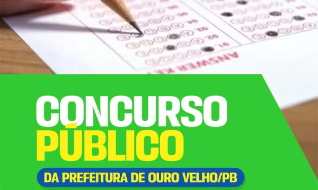 Prefeito de Ouro Velho, Dr. Augusto, autoriza concurso público e reforça compromisso com a valorização do servidor