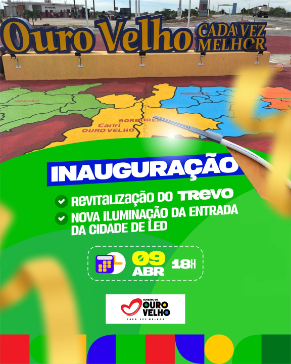 prefeitura-de-ouro-velho-inaugura-revitalizacao-do-trevo-e-nova-iluminacao-em-led-na-entrada-da-cidade