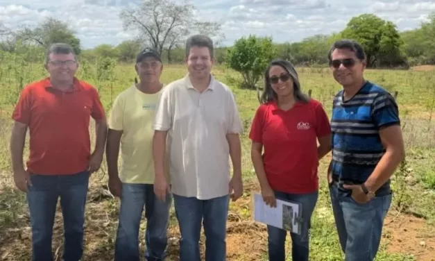 Prefeito Dr. Júnior anuncia construção de 50 casas populares em Ouro Velho após vistoria técnica